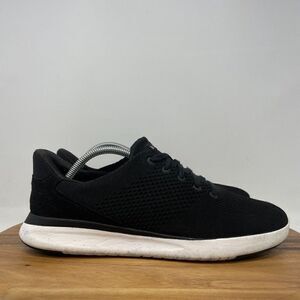Kizik Lima Men's Size 10 Shoes Black Mesh Low Top Lace Up Comfort Cushy Sneakers